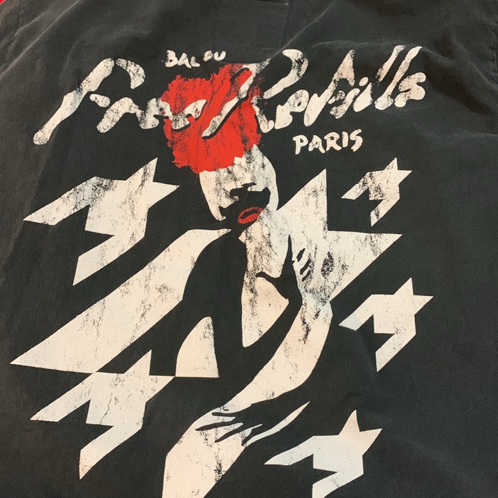 Free Refills-MOULIN ROUGE TEE - BLACK - Picture 9 of 10